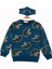 Erkek Çocuk Dinazor Baskılı Sweatshirt 1