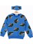 Erkek Çocuk Dinazor Baskılı Sweatshirt 1