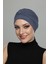 Örgülü Hazır Türban Tesettür Havuz Bonesi 1