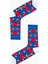 7'li Happy Socks Desenli Renkli Çorap Set 2