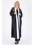 Babil Kumaş Kimono_KMN31526 Siyah 1