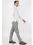 Fleto Cep Gabardin Pantolon Gri 3