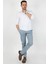 Fleto Cep Gabardin Pantolon Mavi 3