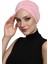 Çapraz W Pudra Hazır Türban Tesettür Havuz Bonesi 1