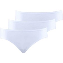 Essential 3'lü Beyaz Slip 1575