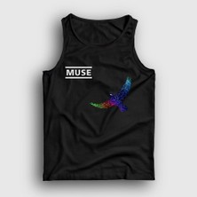 Presmono Unisex Siyah Resistance Bird Muse Atlet