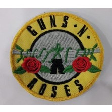 Metal Giyim Guns N Roses Ufak Boy Patch Yama(3)