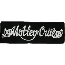 Metal Giyim Motley Crue Ufak Boy Patch Yama
