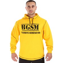 Big Sam Erkek Kapşonlu Sweatshirt Kışlık Oversize Big Sam 4725