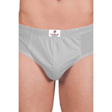 Seher Yıldızı Erkek Büyük Beden Renkli Kom Slip 12'li Ekonomik Paket SY0005