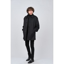 Lucas Erkek Yakalı Klasik Yün Kaban 2651668 Antrasit