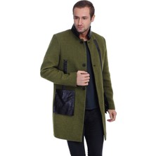 Franko Armondi Erkek Deri Klasik Luxury Kaban  Kaşmir Yeşil U-1482-19747 Fa2