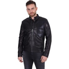 Franko Armondi Erkek Deri Spor Luxury Mont  Siyah YK-1382-19540 Fa1