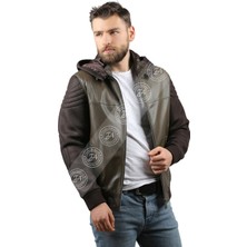 Franko Armondi Erkek Deri Spor Mont Beli Lastikli Scuba Kahve K-696-17455 Fa1