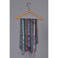 Harbiye Yöresel Kadın Şeffaf İpek Şal ŞF0321