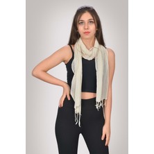 Harbiye Yöresel El Dokuması Kadın Ham İpek Fular PB0847