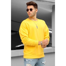 Madmext Sarı Erkek Sweatshirt 4782