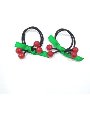 Krml Kirazlı Lastik Toka 2 Li