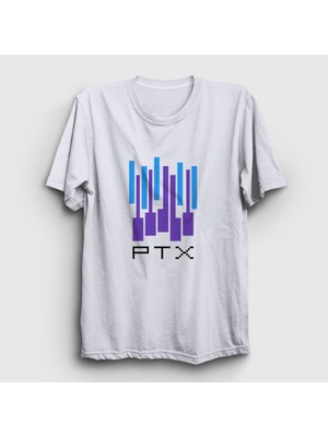 Presmono Unisex Beyaz Ptx Pentatonix T-Shirt