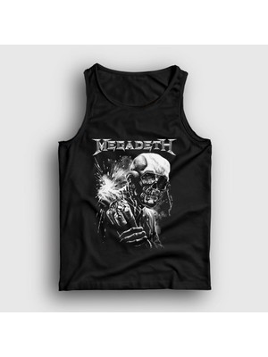 Presmono Unisex Siyah Dynamite Megadeth Atlet