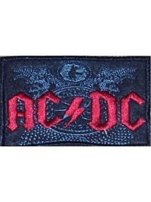 Metal Giyim Ac/dc Black Ice Ufak Boy Patch Yama