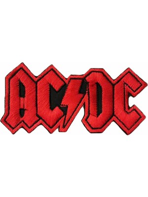 Metal Giyim Ac/dc Ufak Boy Patch Yama (Model5)