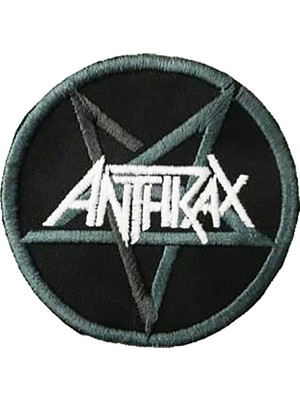 Metal Giyim Anthrax Ufak Boy Patch Yama