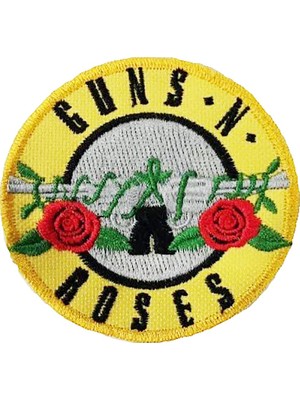 Metal Giyim Guns N Roses Ufak Boy Patch Yama(3)