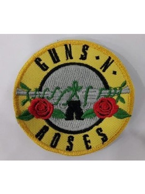 Metal Giyim Guns N Roses Ufak Boy Patch Yama(3)