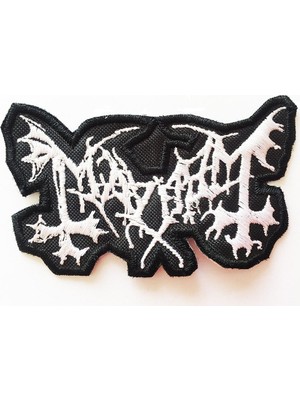 Metal Giyim Mayhem Ufak Boy Patch