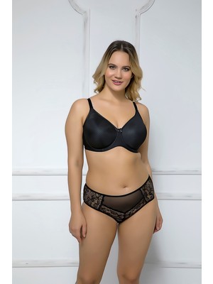 Moonlight 2165 Minimizer Nefes Alan  Sütyen Siyah