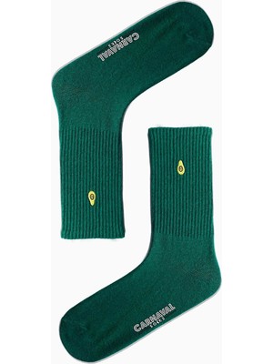 Carnaval Socks 5'lİ Nakışlı Meyveler Renkli Çorap Kutusu