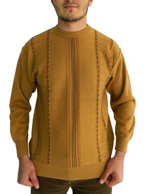 Çizgi Triko Erkek Kazak 2406C