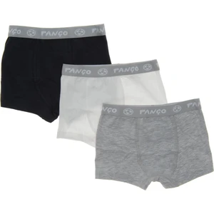 Erkek Çocuk Boxer Pamuk Malzemeden Üretilmiş 3 Adet Yumuşak ve Rahat