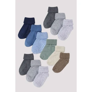 Mem Socks Kaydırmaz Çocuk Çorabı 12'li