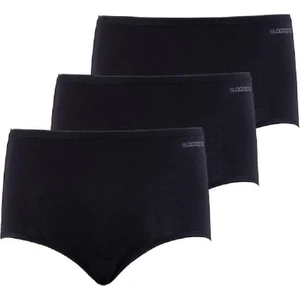 Essential 3'lü Yüksek Bel Siyah Slip 1577