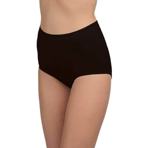 Essential Yüksek Bel Siyah Slip 1307
