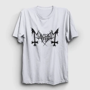 Unisex Beyaz Logo Mayhem T-Shirt