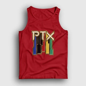 Unisex Kırmızı Vintage Pentatonix Atlet