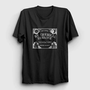 Unisex Siyah Good Night My Chemical Romance T-Shirt