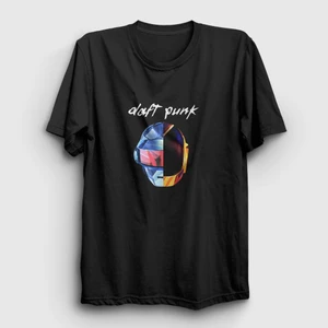 Unisex Siyah Random Daft Punk T-Shirt