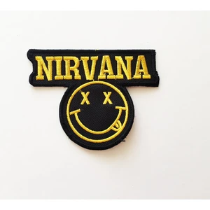Metal Giyim Nirvana Ufak Boy Patch Yama