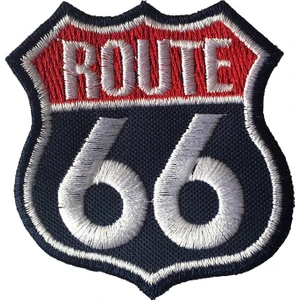 Metal Giyim Route 66 Ufak Boy Patch Yama