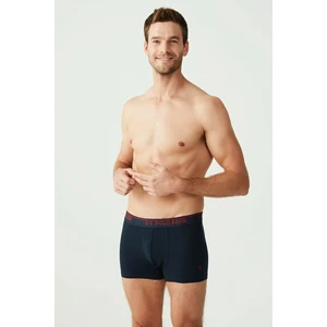 U.S. Polo Assn. U.S. Polo Assn. Erkek Siyah+Lacivert+Antrasit 3'lü Boxer 80097