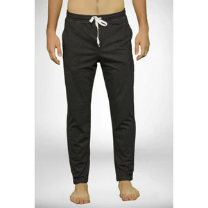 6003 Pamuklu Cepli Erkek Pijama Altı Antrasit