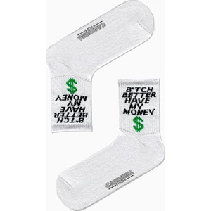 Carnaval Socks Bitch Better Have My Money Yazılı Desenli Renkli Spor Çorap