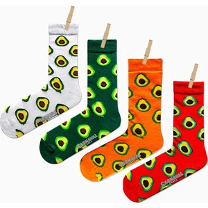 Carnaval Socks 4'lü Avakado Set Renkli Çorap