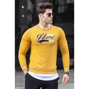 Baskılı Sarı Sweatshirt 4375