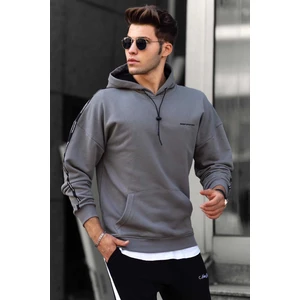 Antrasit Kapüşonlu Sweatshirt 4721