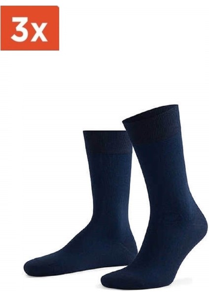 Erkek Modal 3'lü Paket Kışlık Soket Çorap